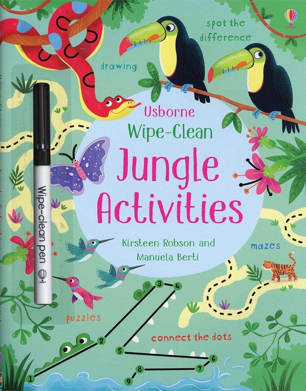 Wipe-Clean Jungle Activities - 3001